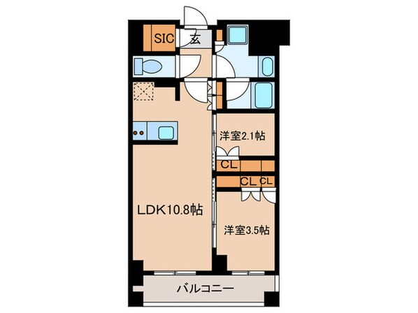 J.GRAN Court 品川西大井WESTの物件間取画像